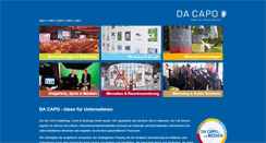 Desktop Screenshot of dacapo-marketing.de